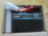 Inversor de potência para carro 1000W DC 12V para AC