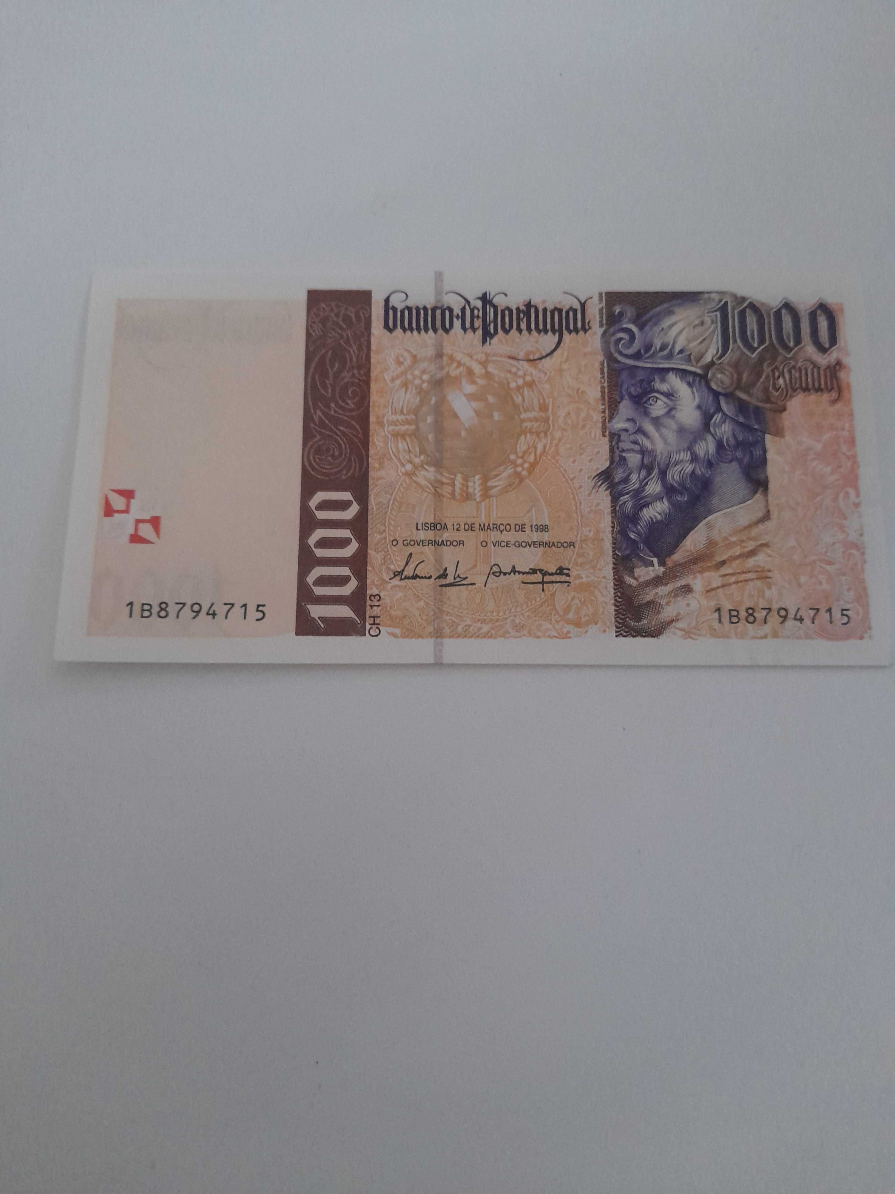 Nota 1000escudos Portuguesa