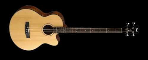 Cort AB850F Nat elektroakustyczna gitara basowa z pokrowcem AB-850-F