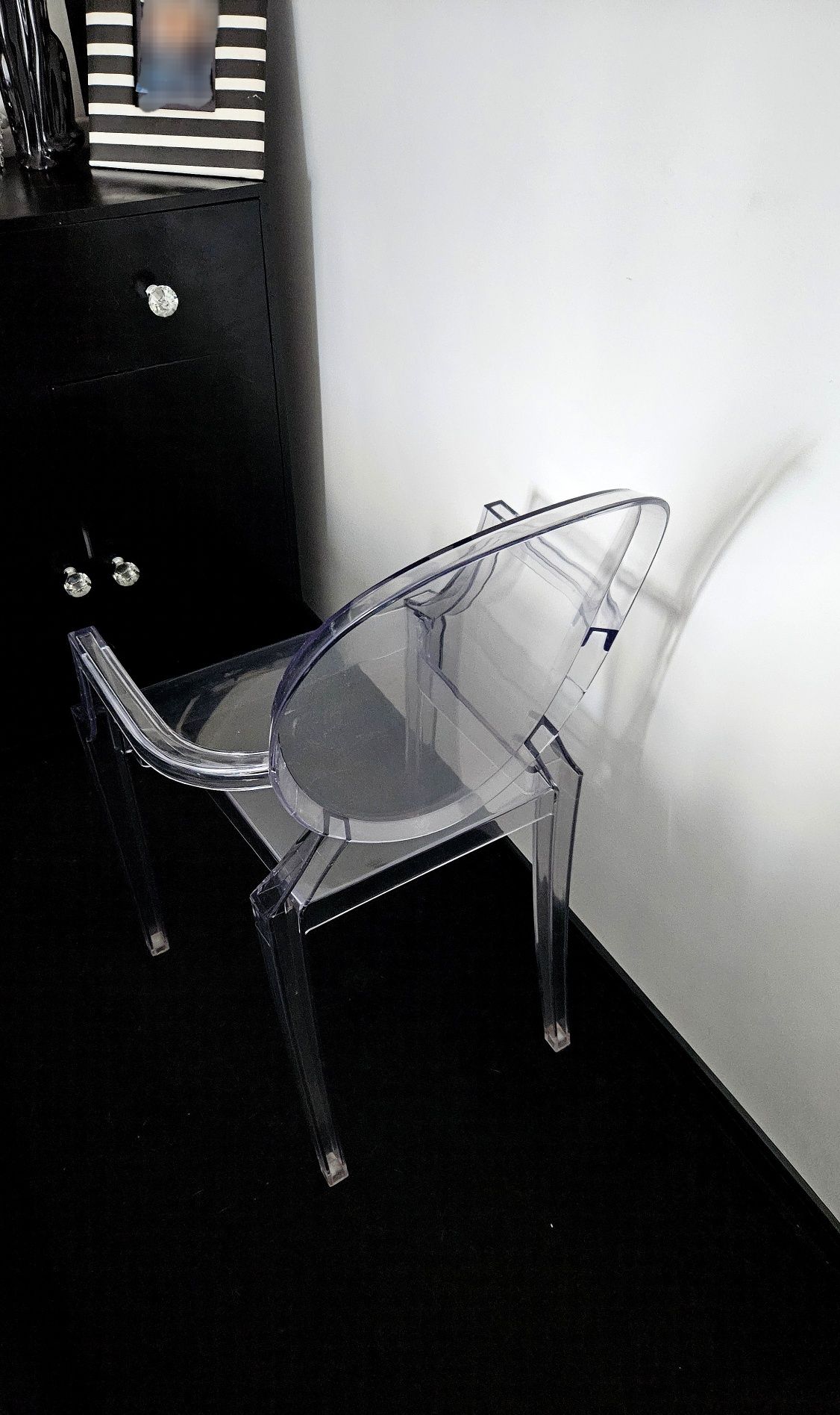 Krzesło Royal LOUIS transparentne