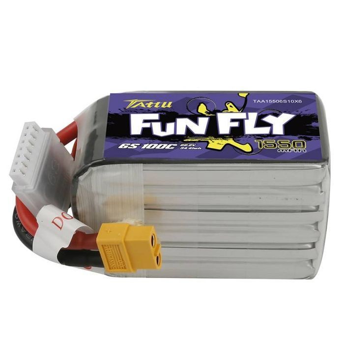 Akumulator Tattu Funfly 1550Mah 22.2V 100C 6S1P Xt60