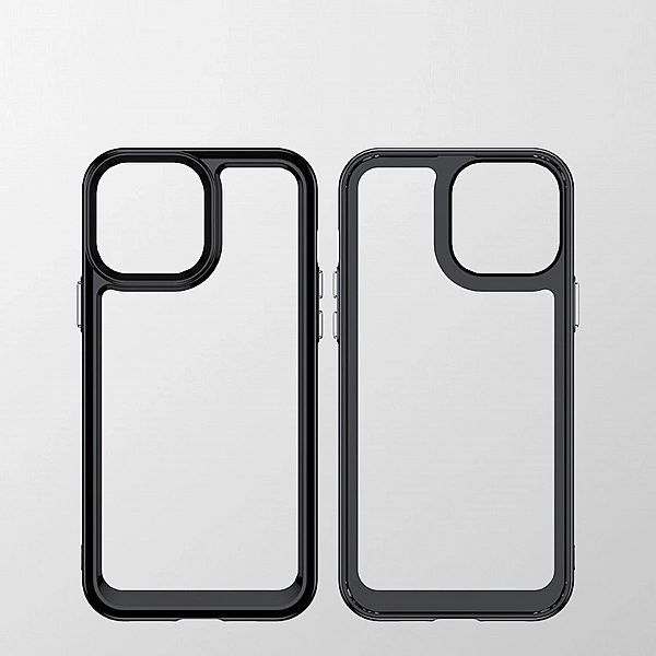 Outer Space Case etui do iPhone 12 Pro Max sztywny pokrowiec z żelową