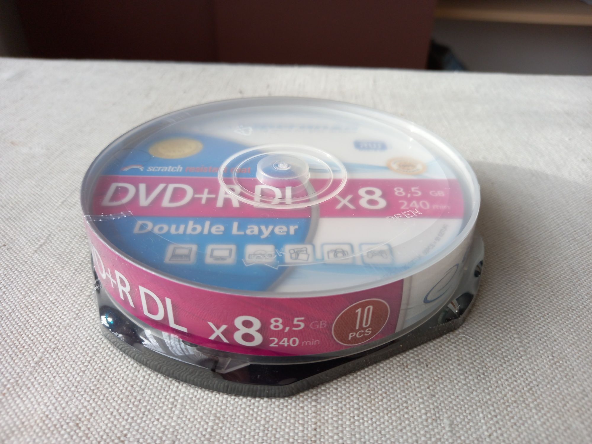 Płyty Esperanza DVD+R DL 8,5GB x8 Cake Box