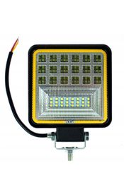 LAMPA robocza 42 LED 126w combo + kierunkowskaz szperacz rolnicza