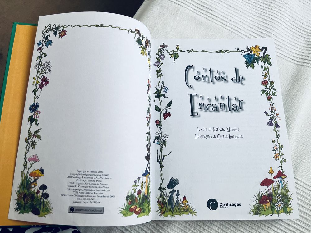 Livro , Contos de Encantar