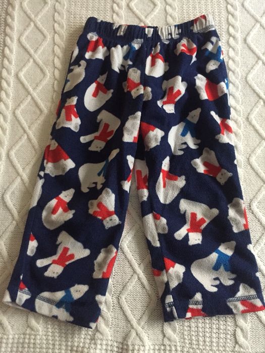 Spodnie polarowe z piżamki George 92