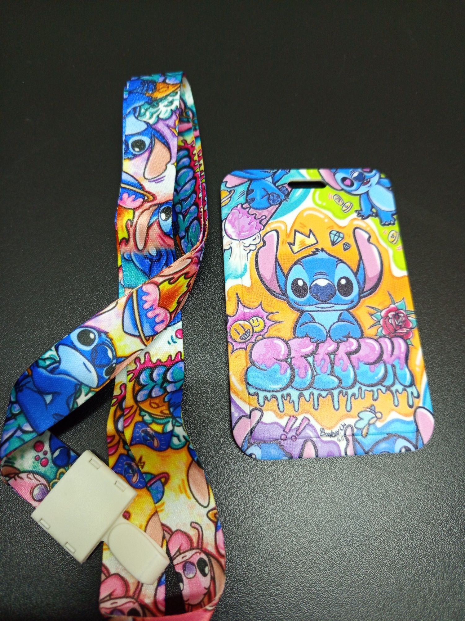 Porta cartões Stitch