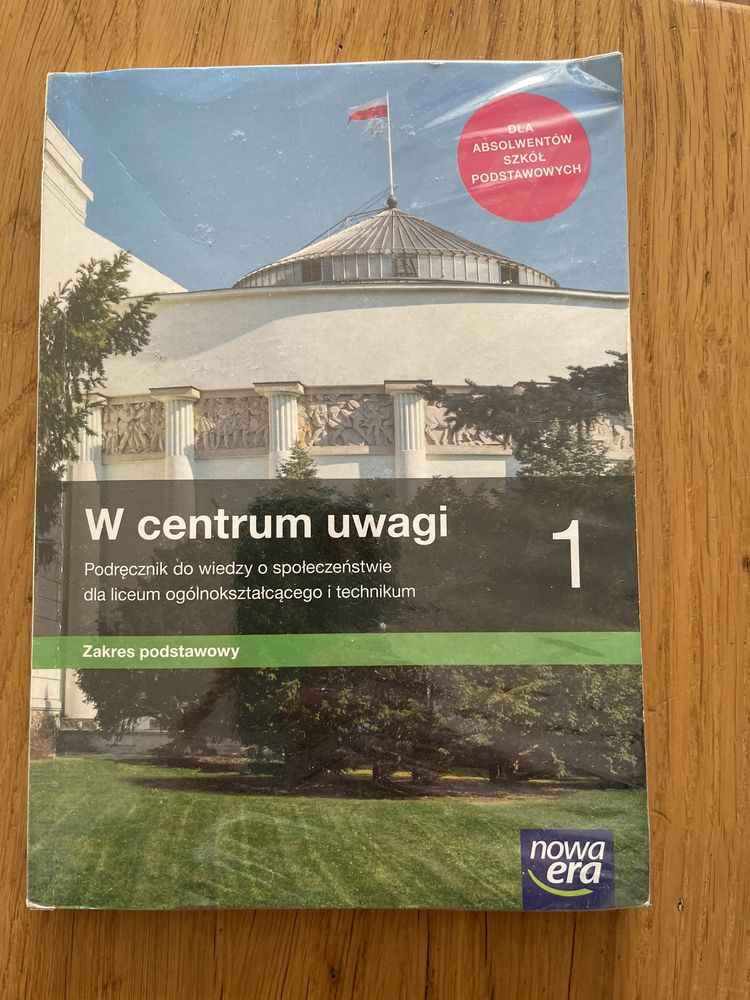 W centrum uwagi 1 podręcznik do wos lo i technikum podstawa