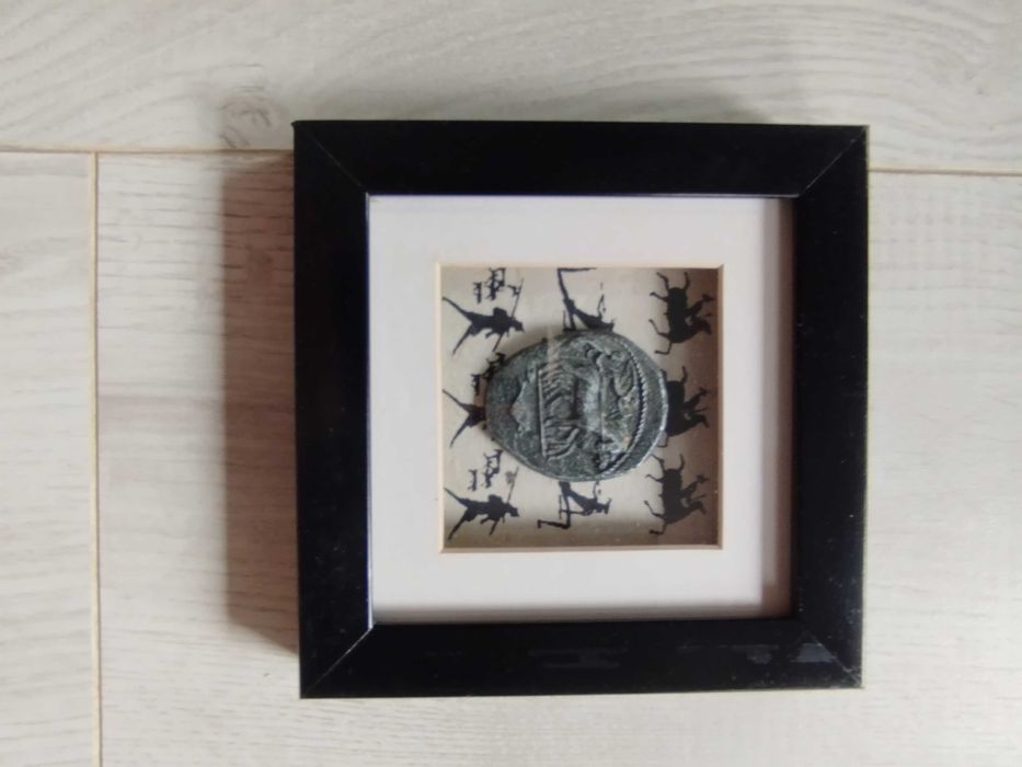 Oprawiony pamiątka Syrakosai, 485-479 p.n.e., srebrna tetradrachma