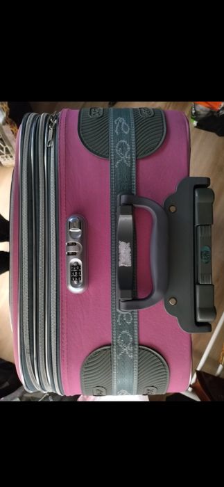 Mala ViAGeM XXL MUITO GRande Rosa c/ Bússola