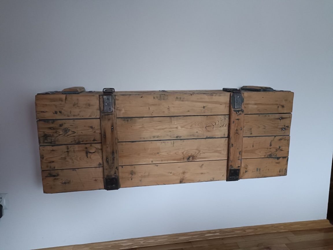 Łóżko drewniane 160x200 sypialnia komplet mebli