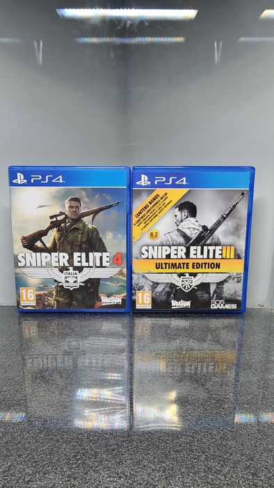 2X Sniper Elite III 3 4 IV Afrika Itália África PS4 PlayStation 4