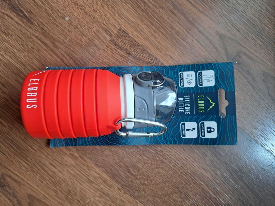 Bidon Elbrus Antila 500ml silikonowy, składany, butelka na wodę