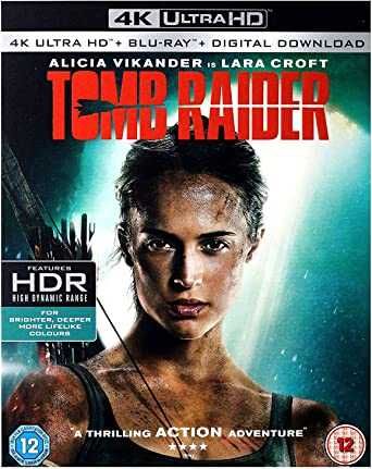 Tomb Raider Vikander 4K + Blu-Ray wer.POLSKA, UK