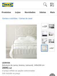 Cama IKEA em perfeito estado