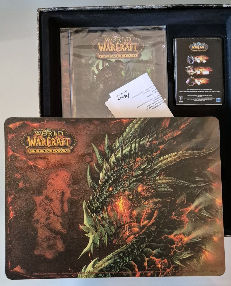 World of warcraft WOW Cataclysm collector edition