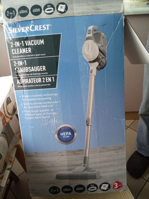 Odkurzacz bezworkowy sieciowy SILVERCREST nowy