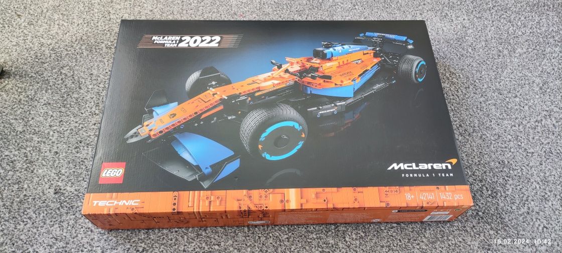 LEGO® 42141 Technic - Samochód wyścigowy McLaren Formula 1
