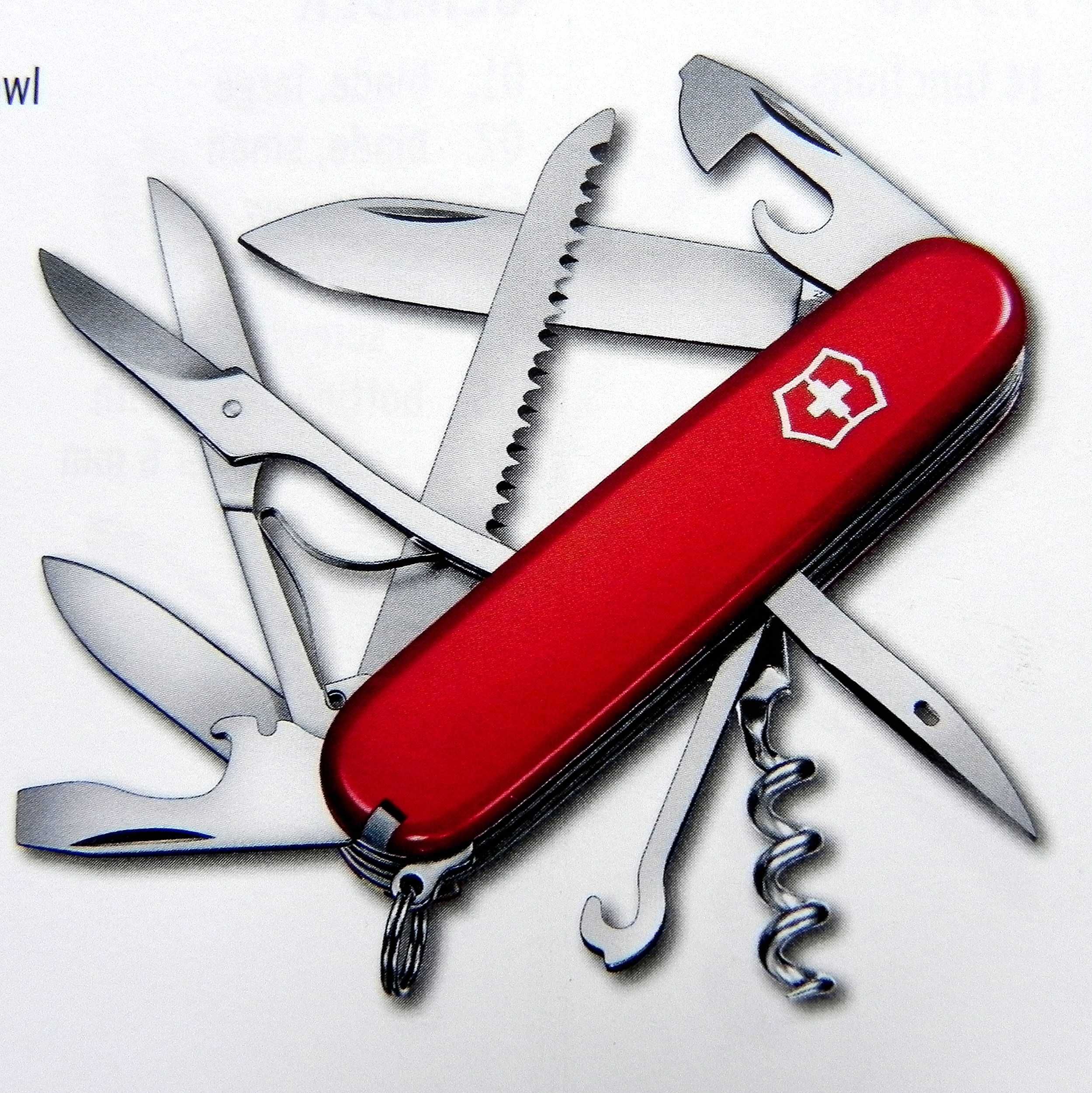 Victorinox scyzoryk wielofunkcyjny 91mm, HUNTSMAN 1.3713