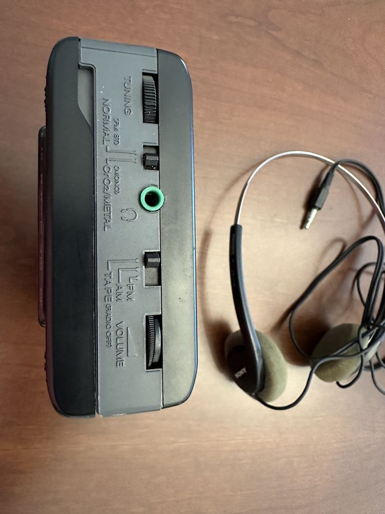 Sony WM-F32 Walkman Vintage, FM/AM Rádio Cassette Player