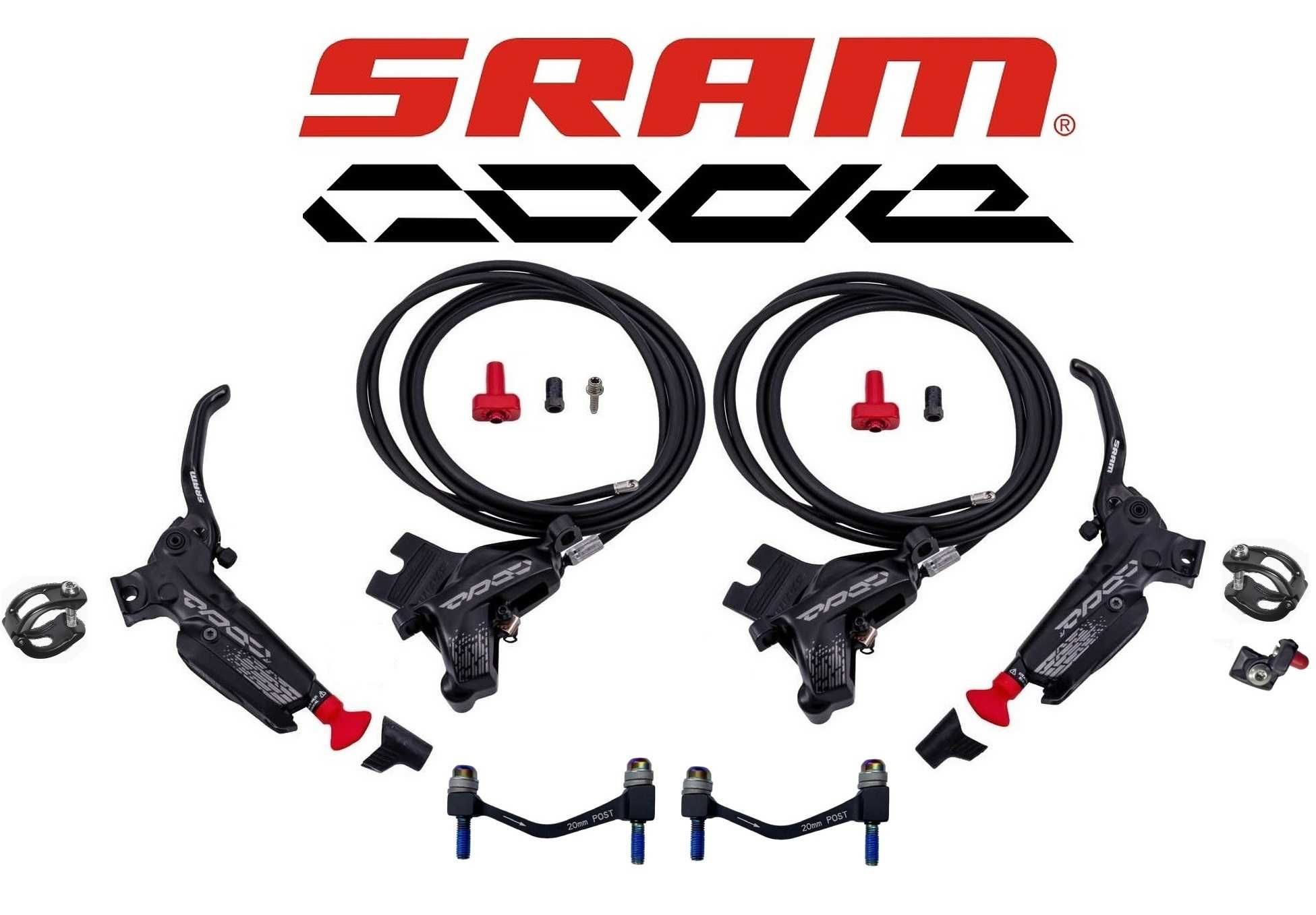 NOWE Sram Code R hamulce hydrauliczne 4-tłoczkowe 200cm matchmaker FV