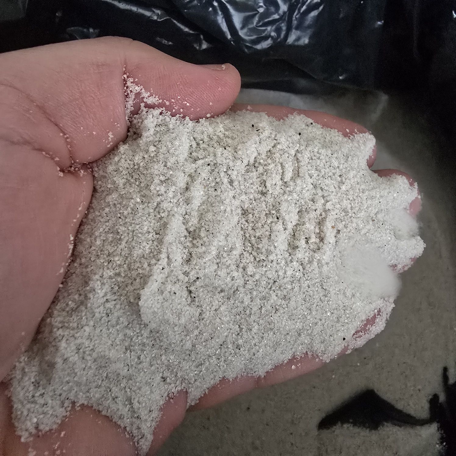 Areia branca para aquario 25kg