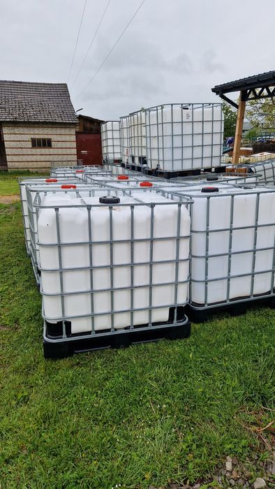 Zbiorniki 1000l z 2025r pojemnik jak nowy, beczka,