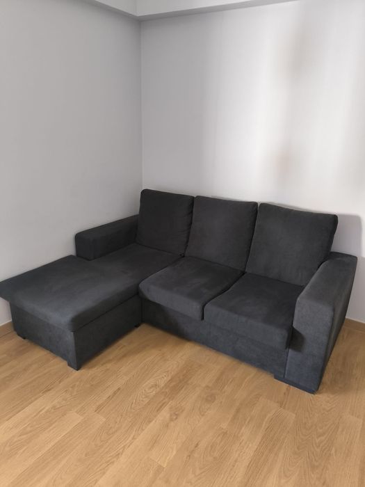 Sofá com chaise longue