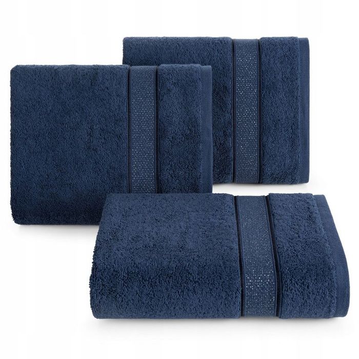 Ręcznik Kąpielowy 70x140 Bawełniany Frotte 500g/m2 Liana 10 Granat
