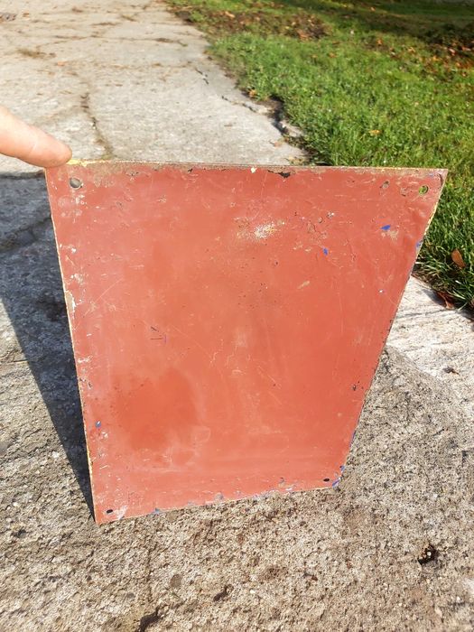 jak Nowa tabliczka emaliowana tablica nr domu miejscowość Vintage PRL