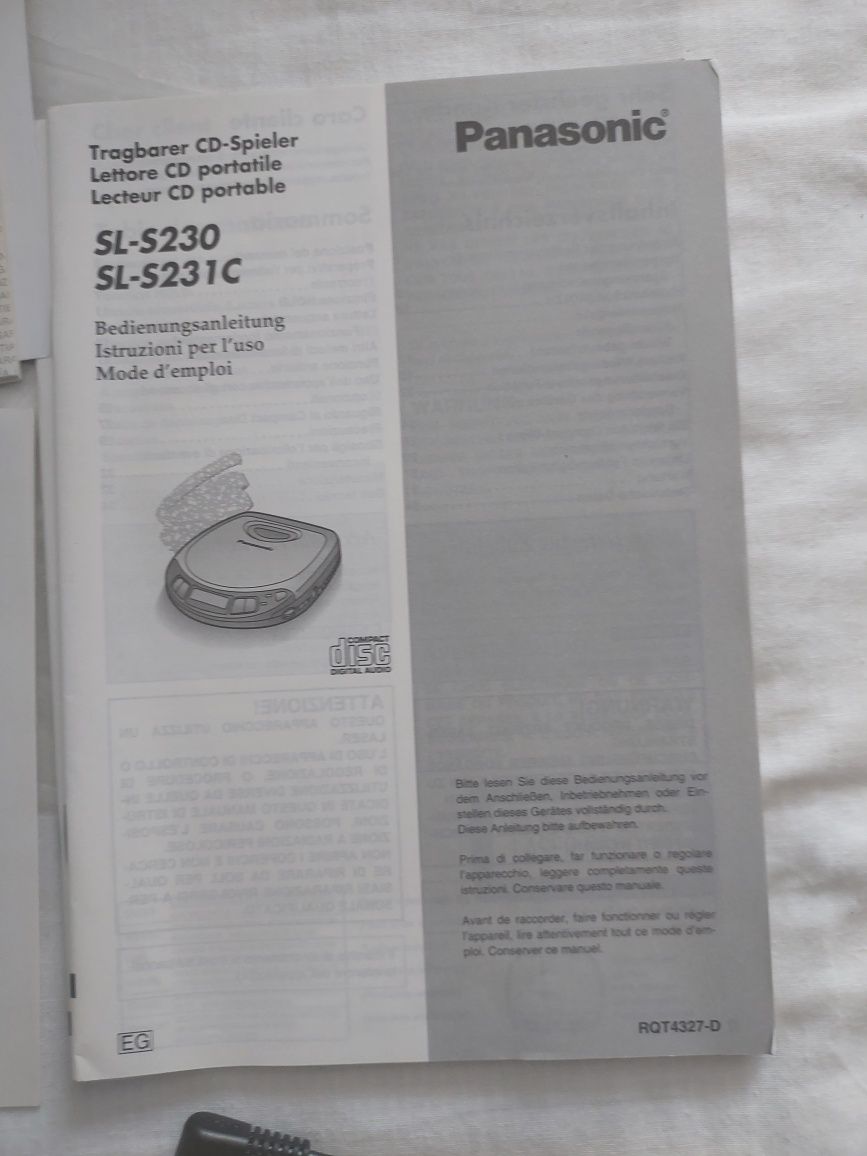 Плейер Panasonic. Японія.