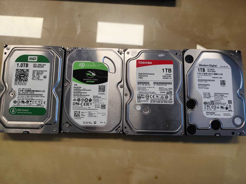 Discos HDD 1TB (Varias marcas e modelos)