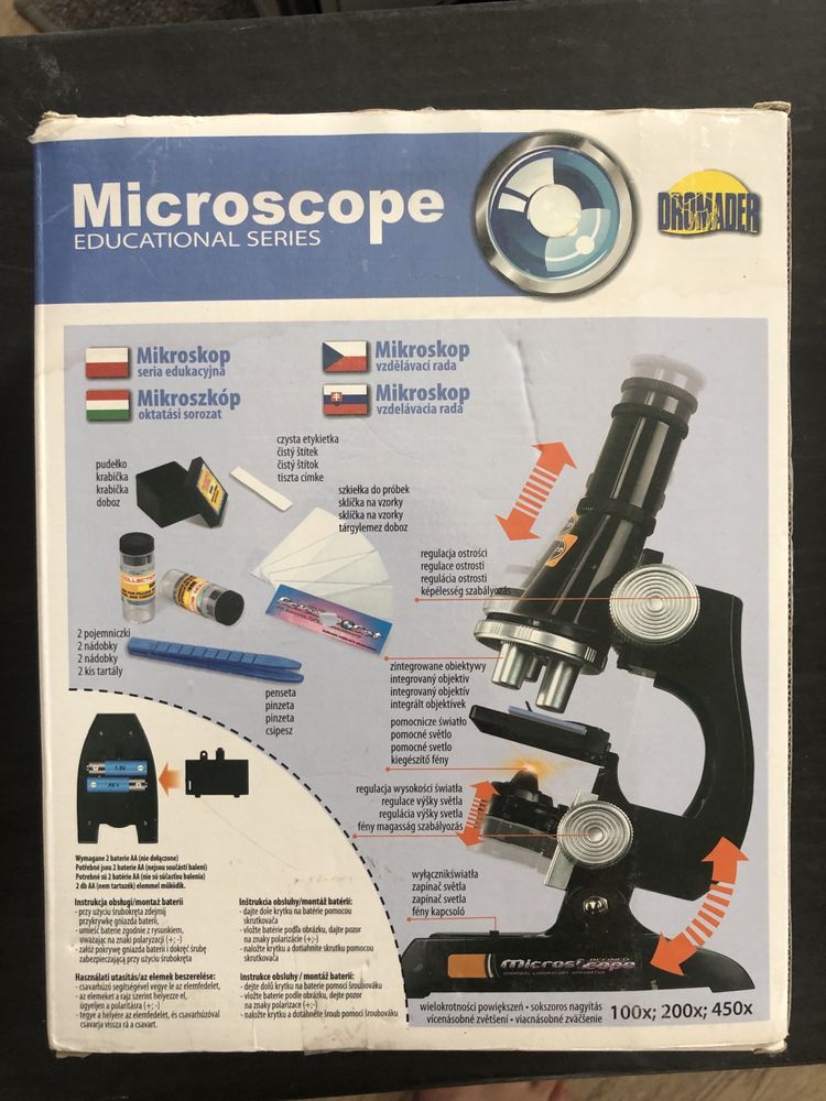 Mikroskop - zabawka dla dziecka