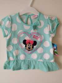 Koszulka krótki rękaw Disney Minnie Mouse 86-92