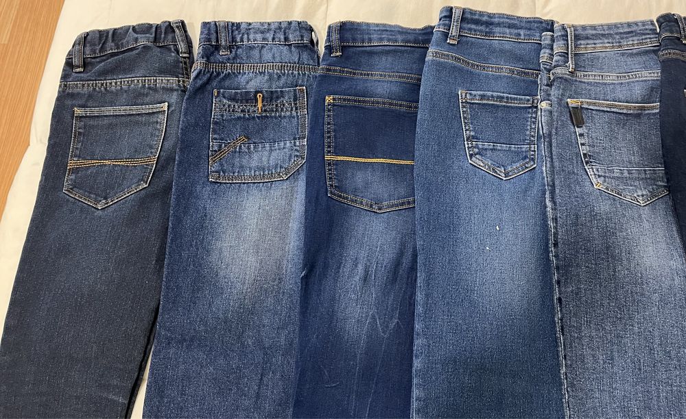 Calças de ganga, como novas