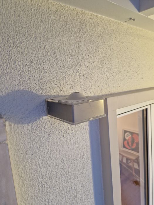 Aplique parede globo vidro