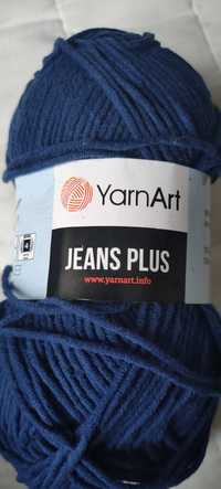 Włóczka JarnArt Jeans Plus - granat