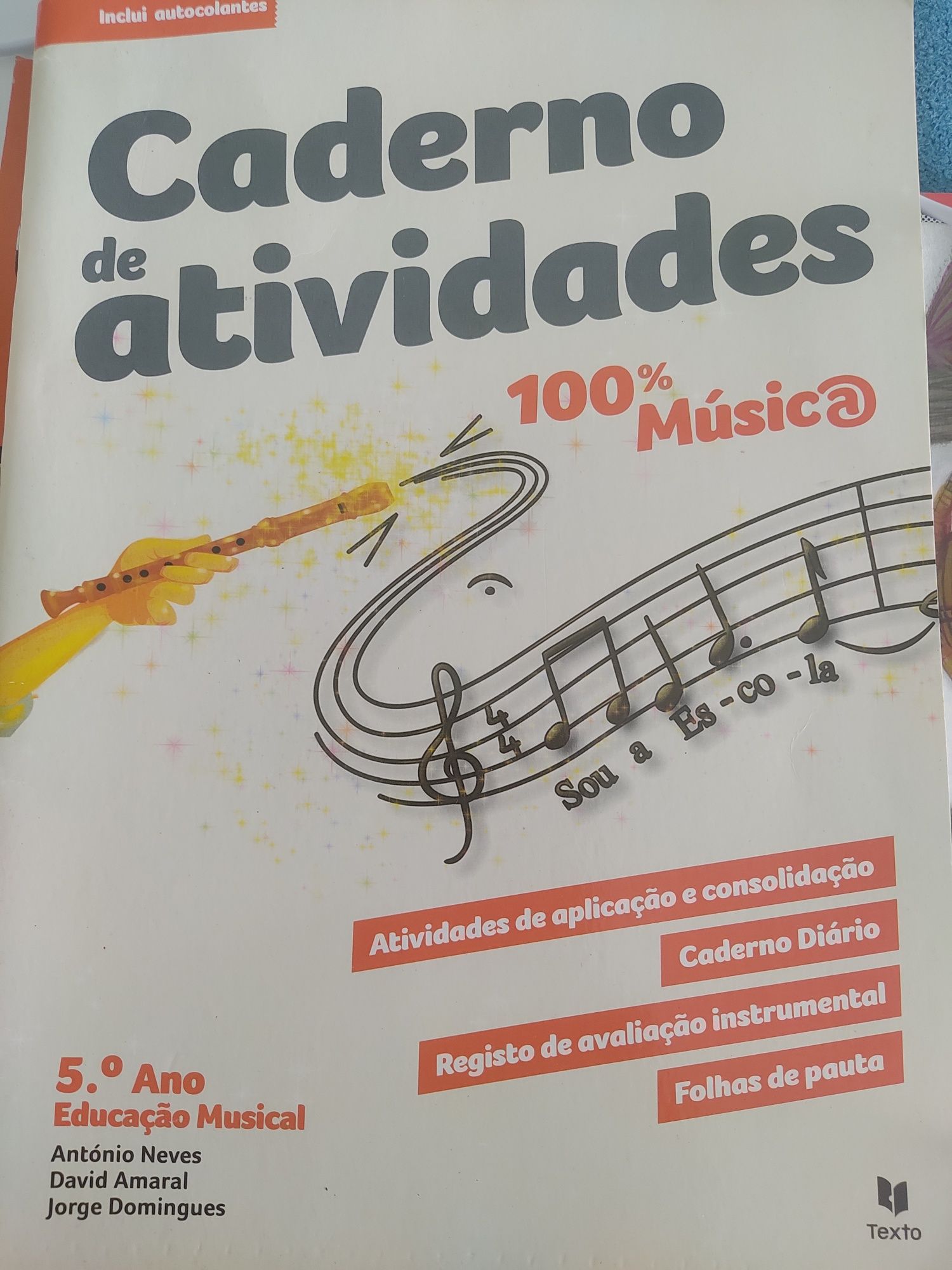 Caderno actividades 100% música