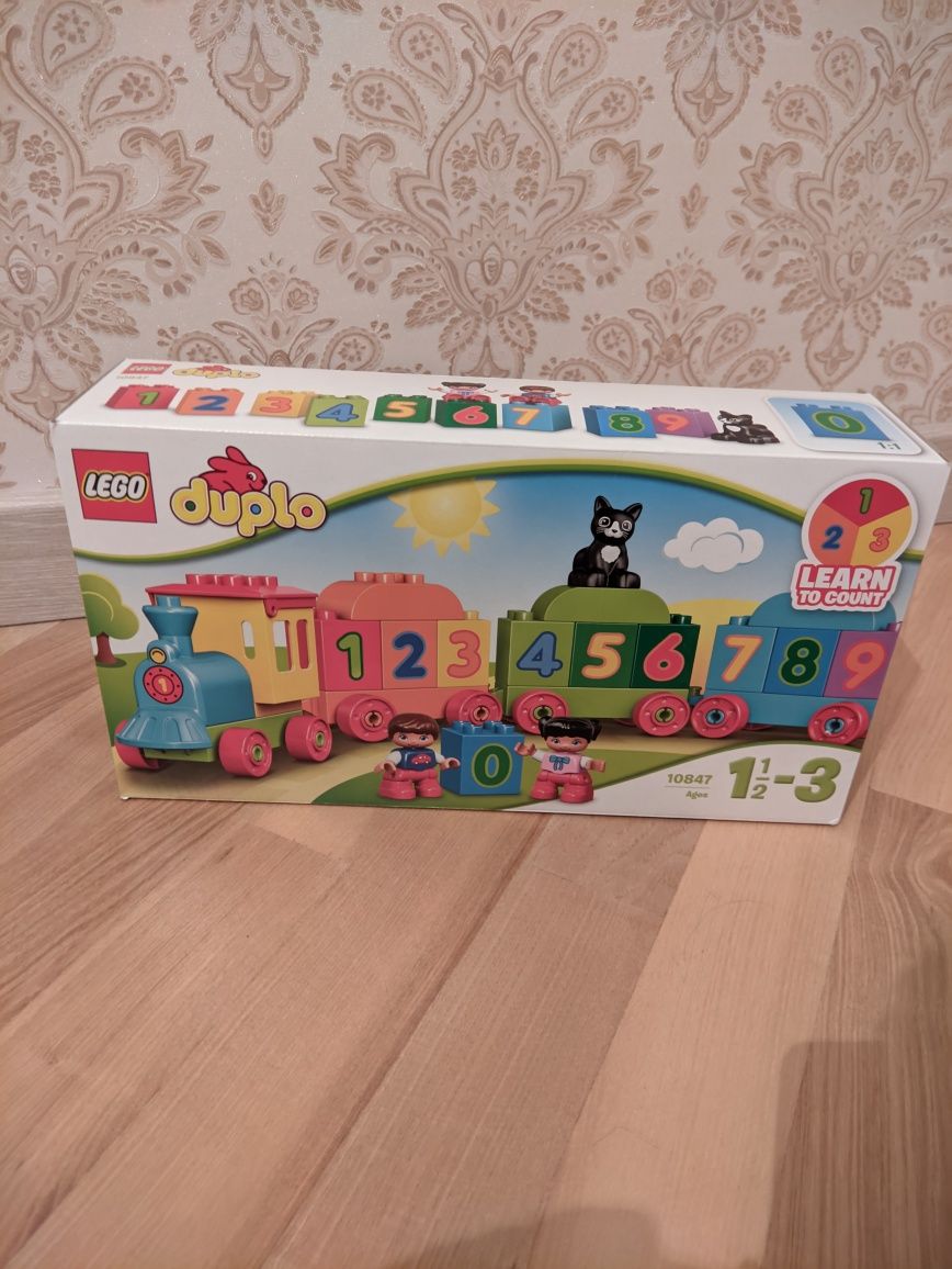 Конструктор LEGO DUPLO Потяг «Рахуй та грай» 10847