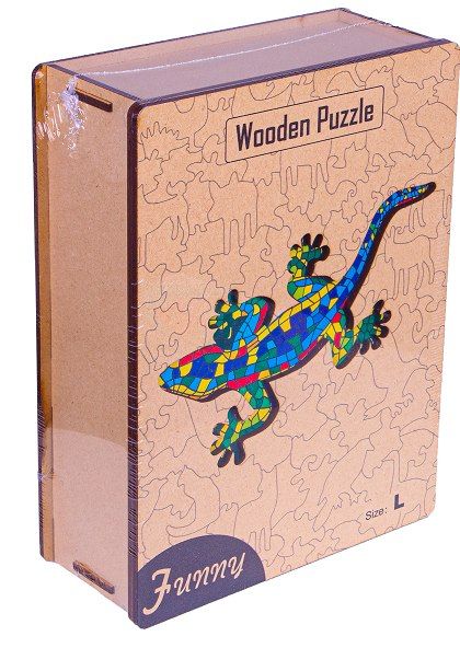Drewniane puzzle dla dorosłych układanka prezent