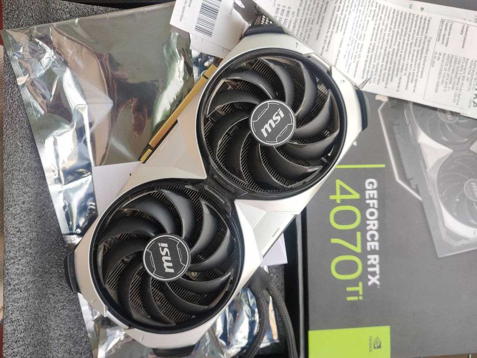 rtx 4070 ti msi ventus 2x на гарантії compx до 07.04.2027, обмін