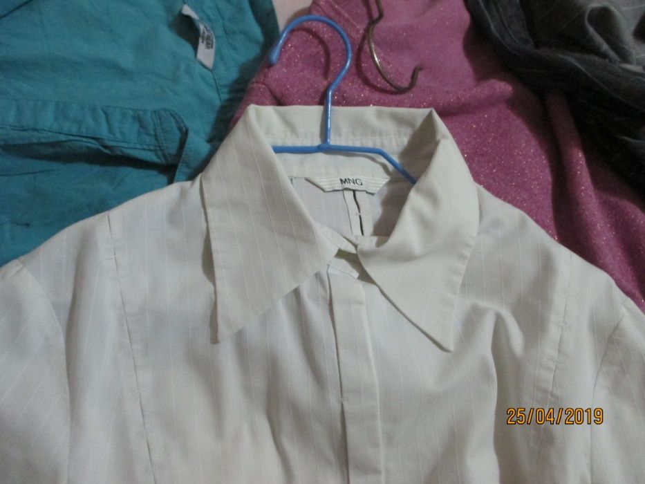 5 camisas e blusas de senhora-Lanidor MNG,Pull&Bear, D e G
