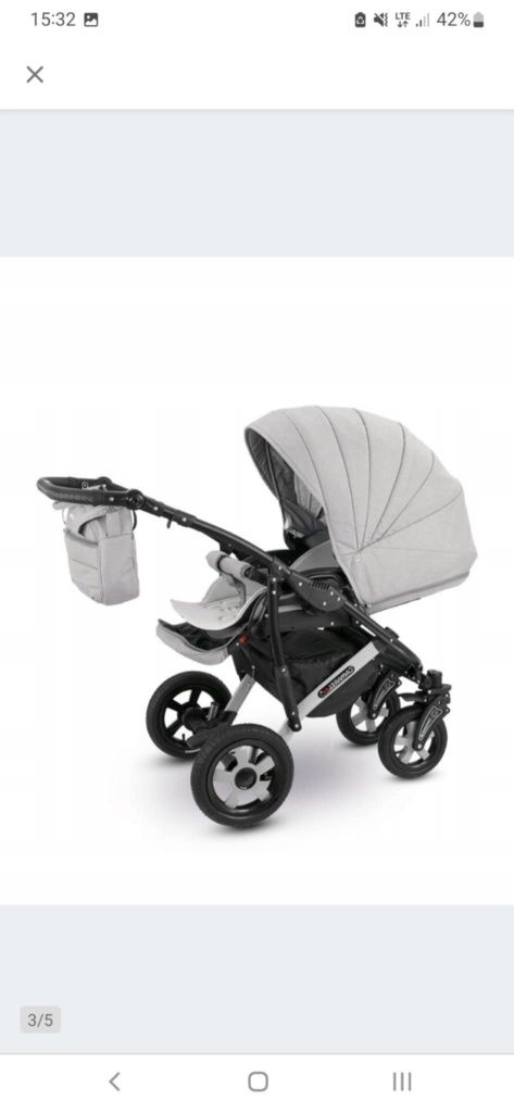 Wozek 3w1 Camarelo