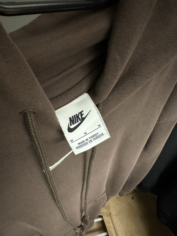 Nike bluza hoodie central mini logo swoosh haft box rozmiar M