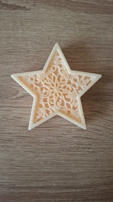 Mydelka glicerynowe. Geiazdka. Rękodzieło