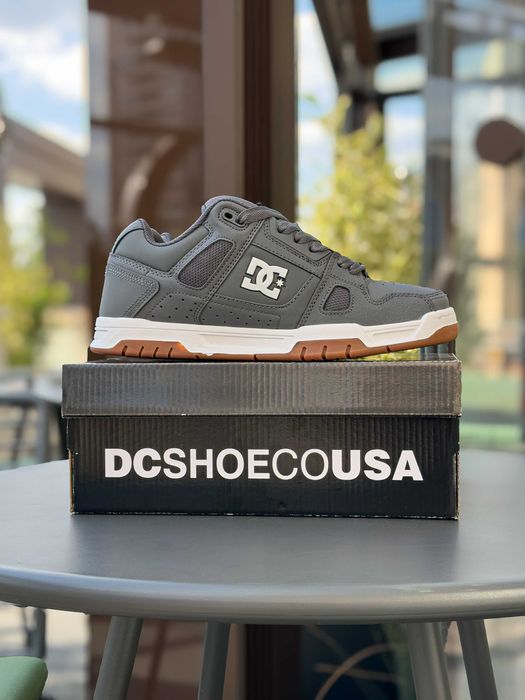 !SALE! Кросівки DC Shoes Stag Grey White 40 41 42 43 44 45 дс шус