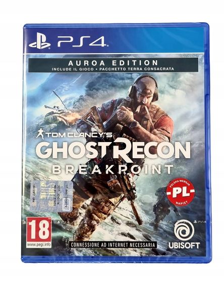 PS4 Tom Clancys Ghost Recon Breakpoint Aurora Ed