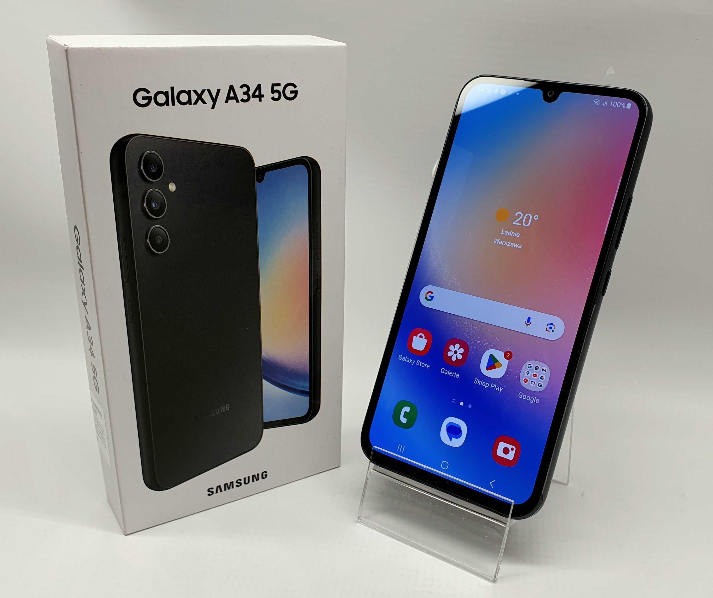 Samsung Galaxy A34 5g (6/128 gb), Gwarancja, Lombard Jasło Czackiego