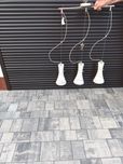 Lampa wisząca + 2 kinkiety