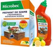 BROS - Microbec ULTRA 1kg zapach cytryny - preparat do szamb